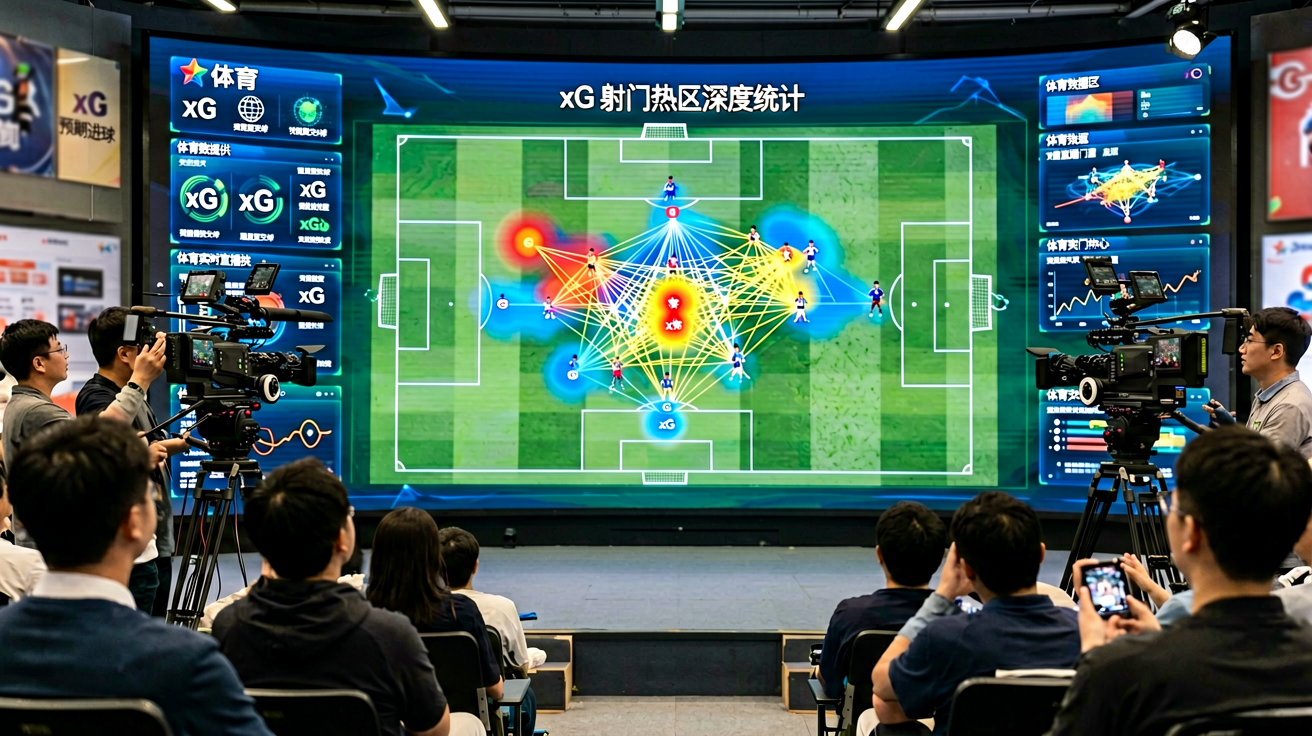 6686体育数据中心，xG射门热区深度统计